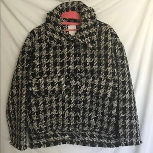 H&M NWT Houndstooth Jacket